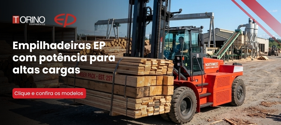 Torino EP: empilhadeiras para altas cargas